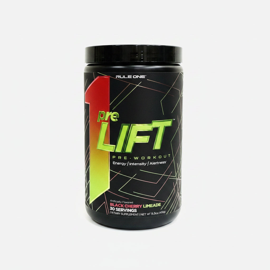 Rule 1 Prelift 30 Serv Black Cherry Limeade 435g