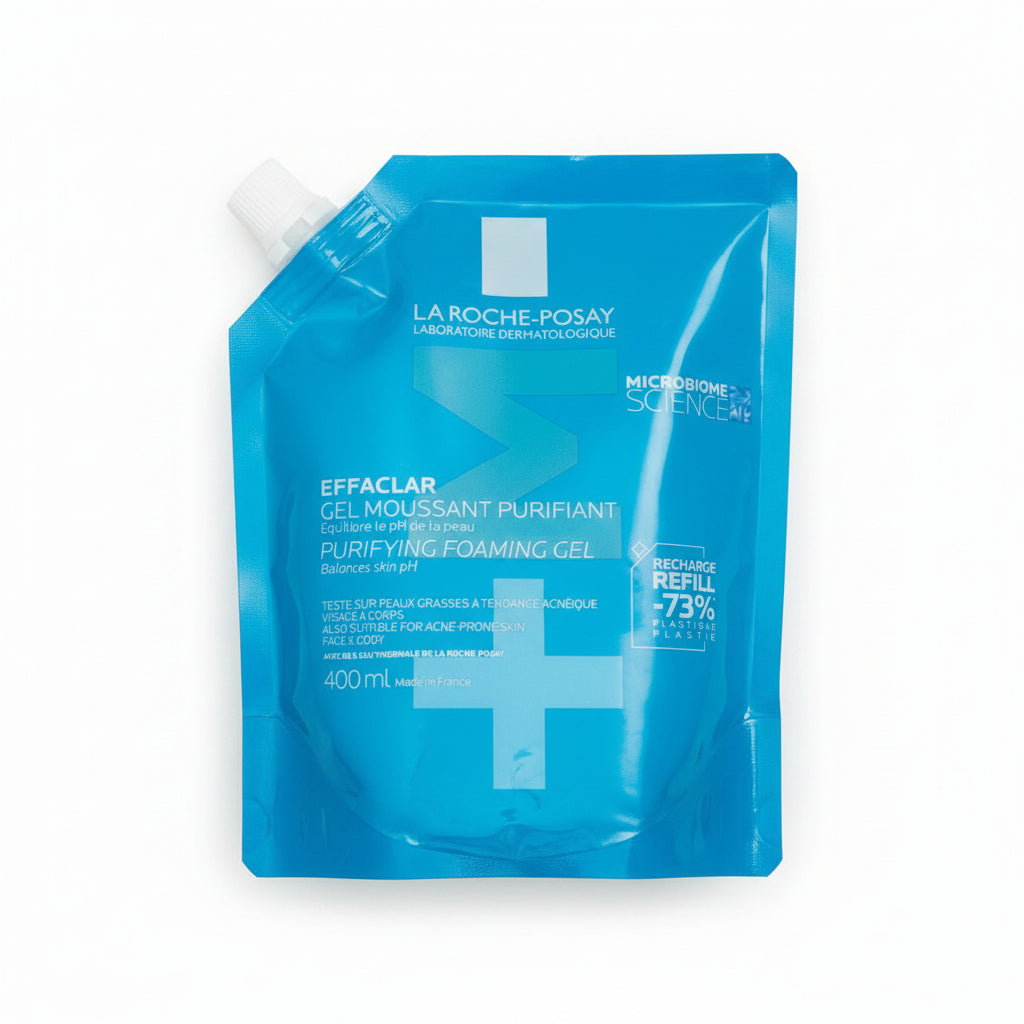 Lrp Purifying Foaming Gel Acne Prone Skin 400ml Refill