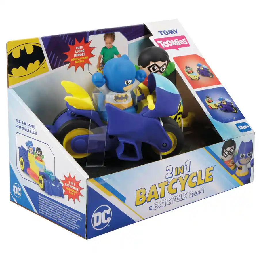 Toomies DC Comics Batman 2 in 1 Batcycle Toomies DC Comics Batman 2 in 1 Batcycle