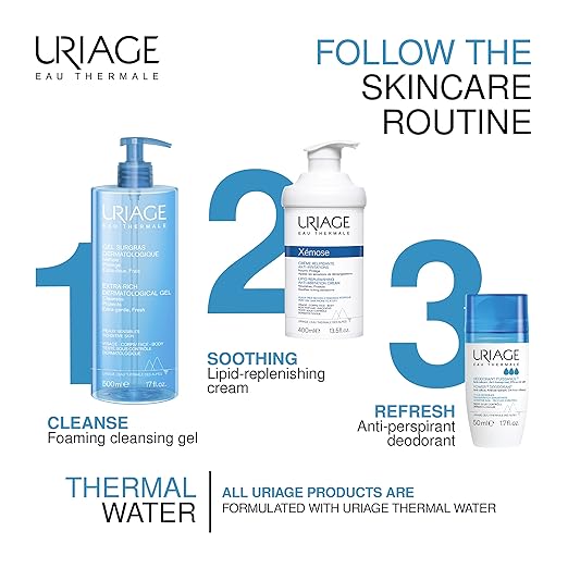 Uriage Power 3 Anti-Perspirant Deodorant Roll-On – 50ml