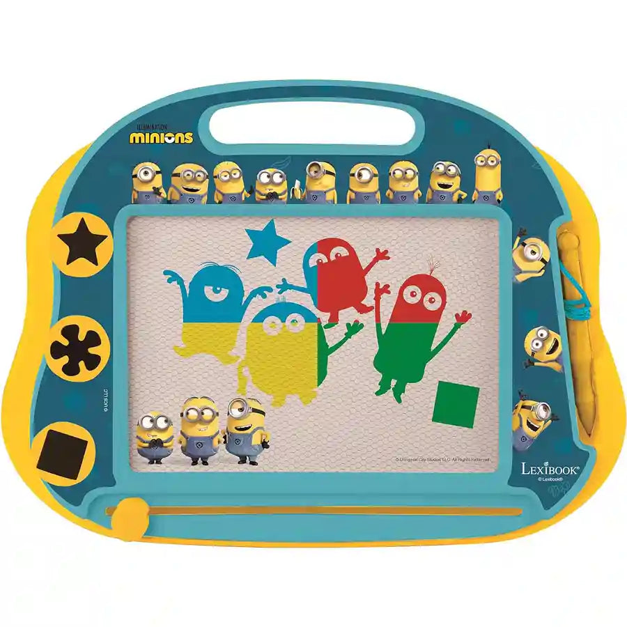 ليكس بوك - لوحة رسم مغناطيسية ملونة متعددة الألوان من مينيونز A5 مع ملحقات ليكس بوك - لوحة رسم مغناطيسية ملونة متعددة الألوان من مينيونز A5 مع ملحقات