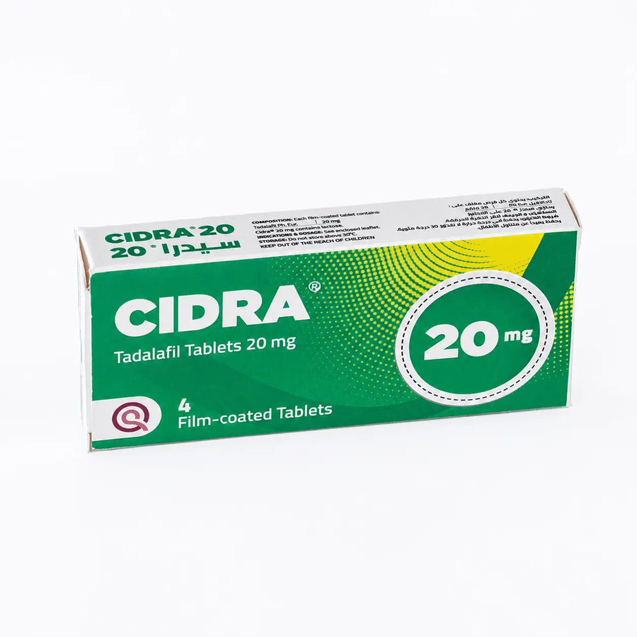 Cidra Tadalafil 20 mg in Qatar
