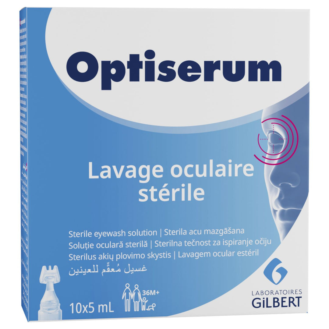 Optiserum Eye Wash - 10 X 5 ml