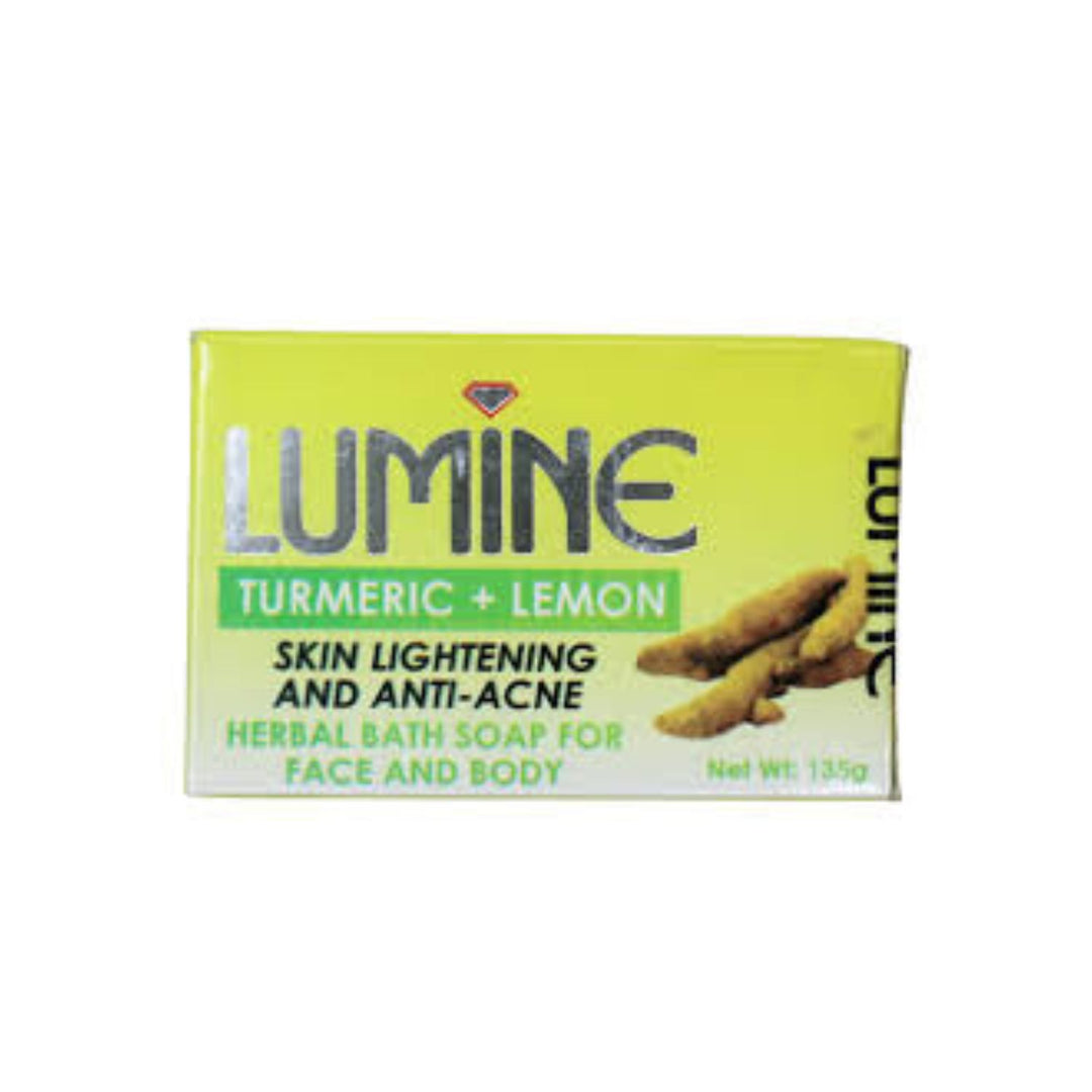 Buy Lumine Turmeric+Lemon Herbal Bath Soap 135gm Online at Best prices in Qatar | CarenCure pharmacy