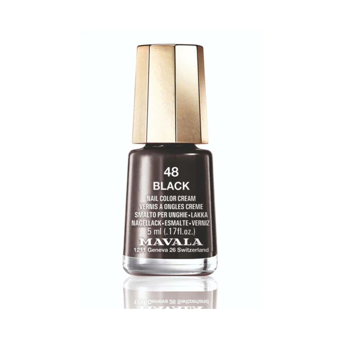 Mavala Nail Polish 48 Black 5ml