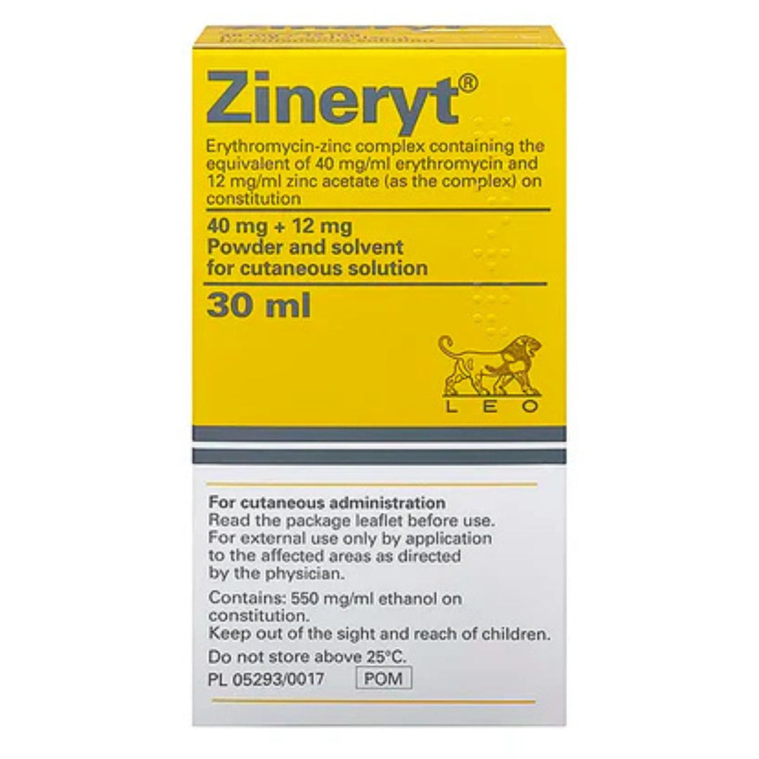 Zineryt Lotion 30ml (Original Prescription Is Mandatory Upon Delivery)