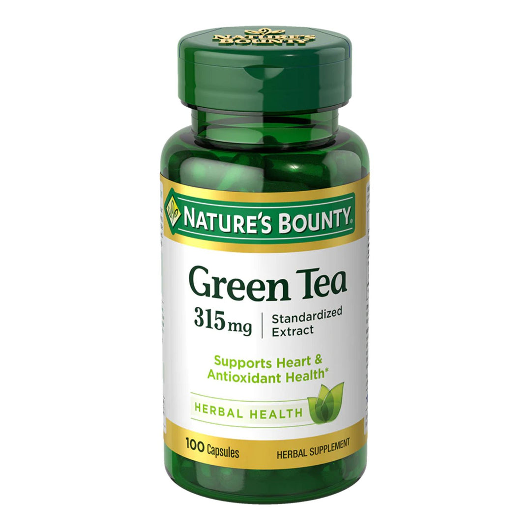 Nature's Bounty Green Tea Extract 315 mg Capsules 100 Pieces