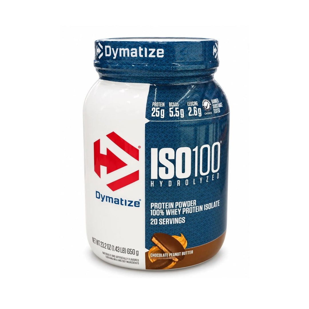 Dymatize Iso-100 Hydrolyzed Chocolate Peanut Butter 650G(1.43Lb)