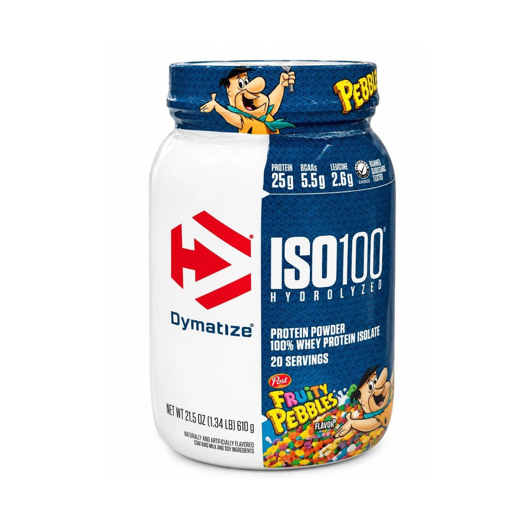 Dymatize Iso-100 Hydrolyzed Fruity Pebbles 610gm(1.34Lb)