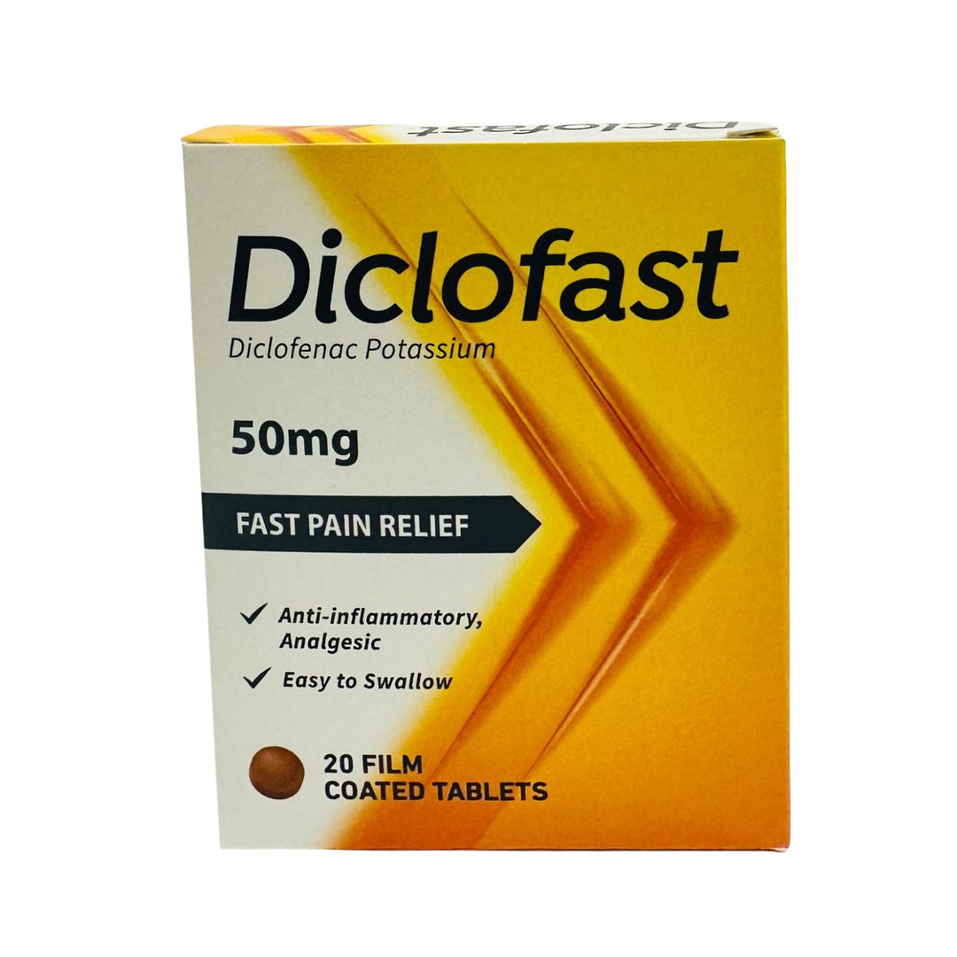 Diclofast Tablets 50mg 20 Pieces