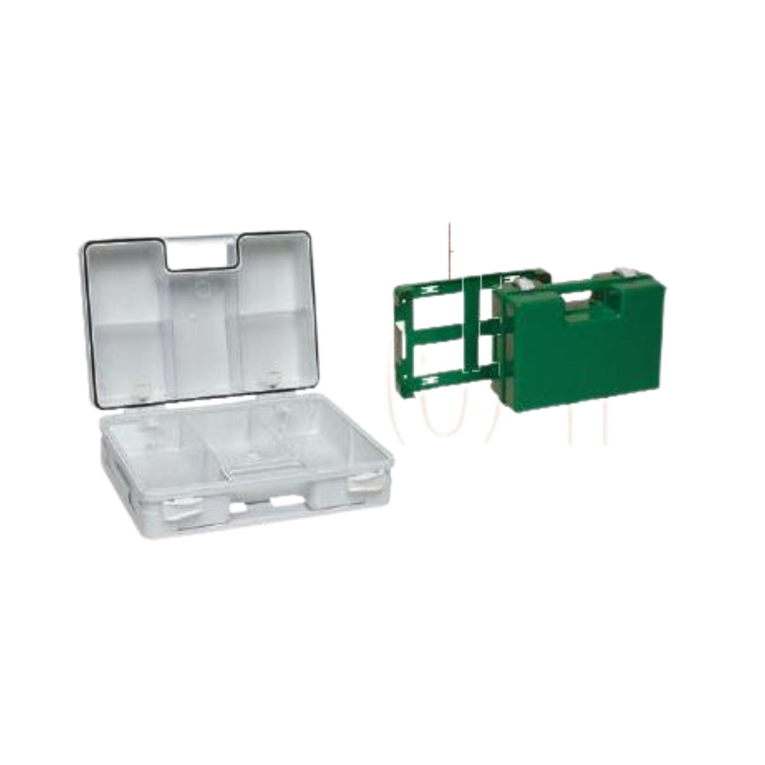 Medica Empty Fab With Wall Bracket (Green 40X 30X15Cm) Fs-061