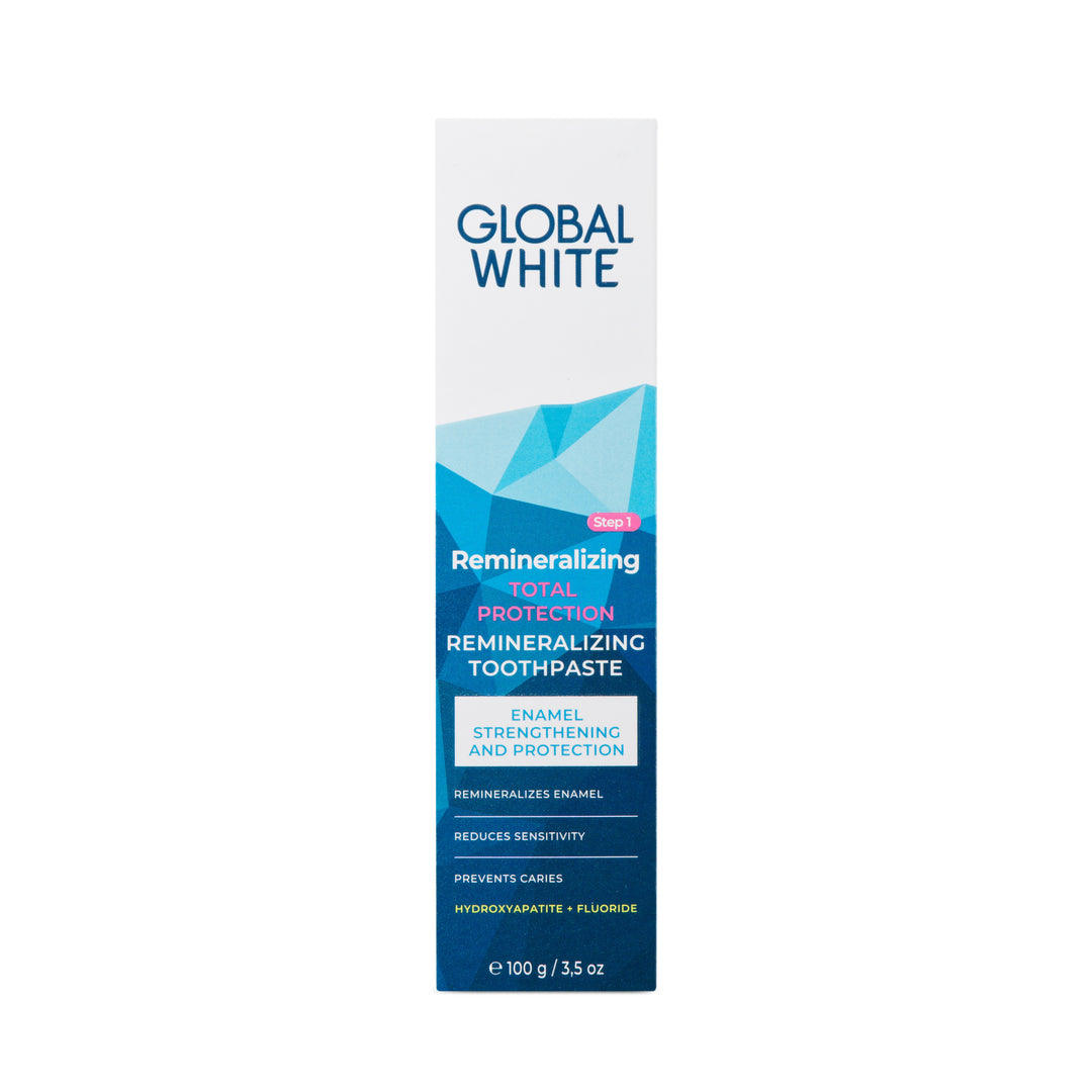 Global White Toothpaste Remineralizing 100G