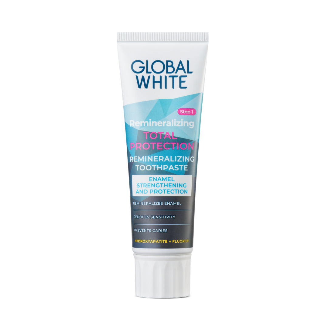 Global White Toothpaste Remineralizing 100G
