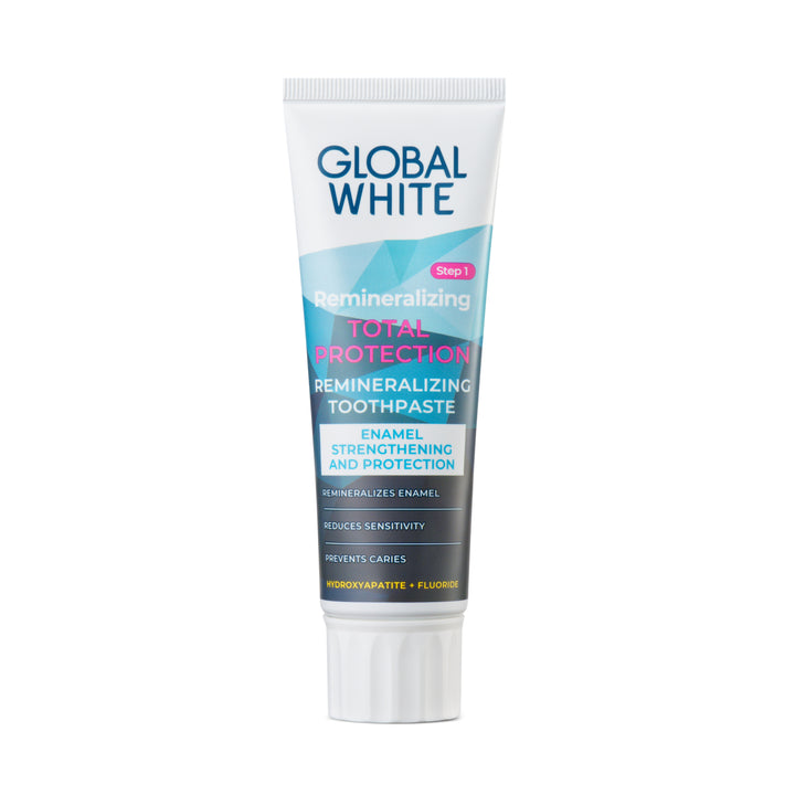 Global White Toothpaste Remineralizing 100G