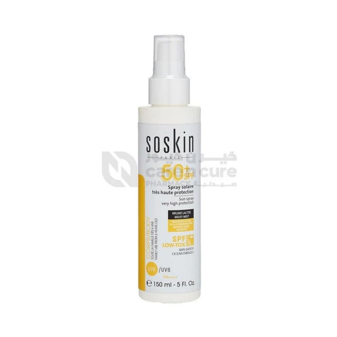 Soskin SPF50+ Lacte Sun Spray Very High Protection 150ml