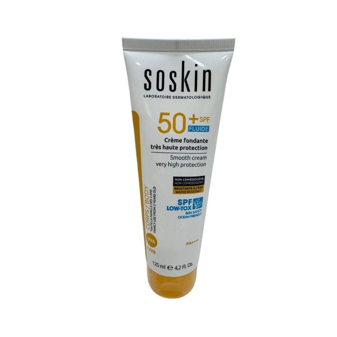 Soskin Spf50+ Smooth Cream Very High Protection 125ml