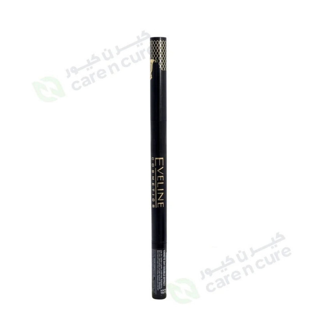 Eveline Eyeliner Variete Double Effect 2 In1 Ultra Black