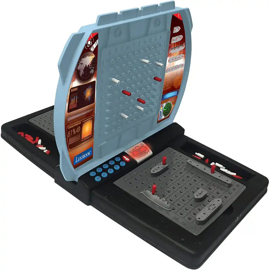 Lexibook - Electronic Talking Sea Battle Game W/Lights 1/2 Players