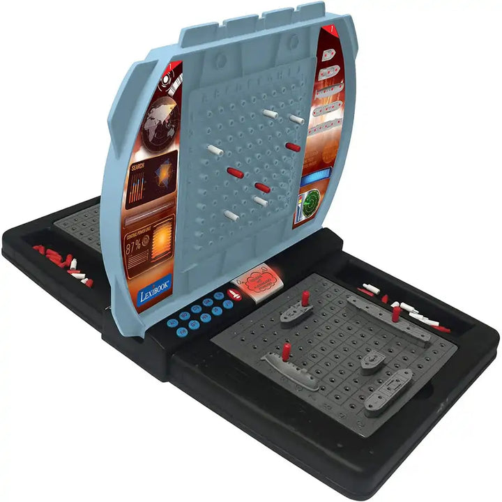 Lexibook - Electronic Talking Sea Battle Game W/Lights 1/2 Players