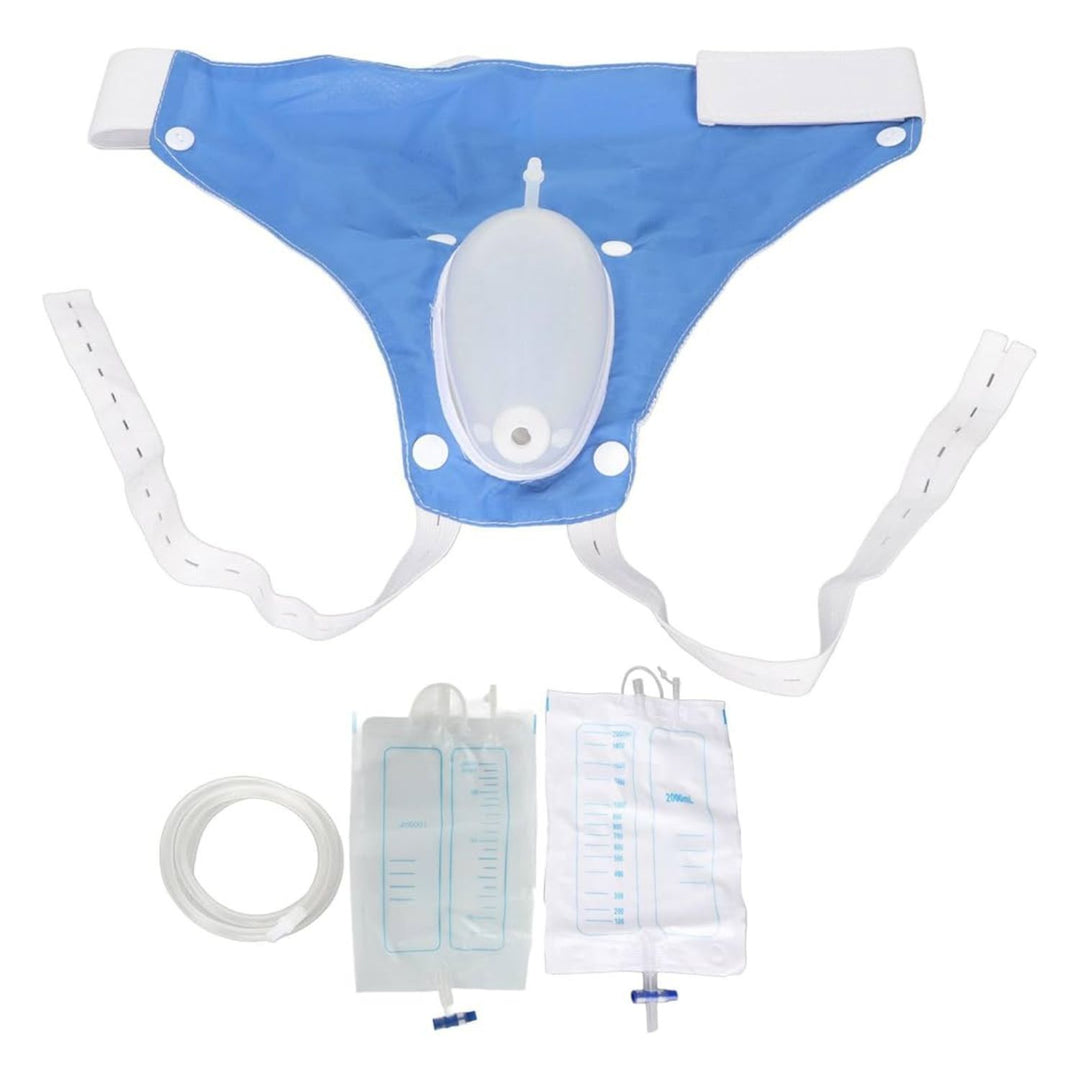 urine collector bag women gray