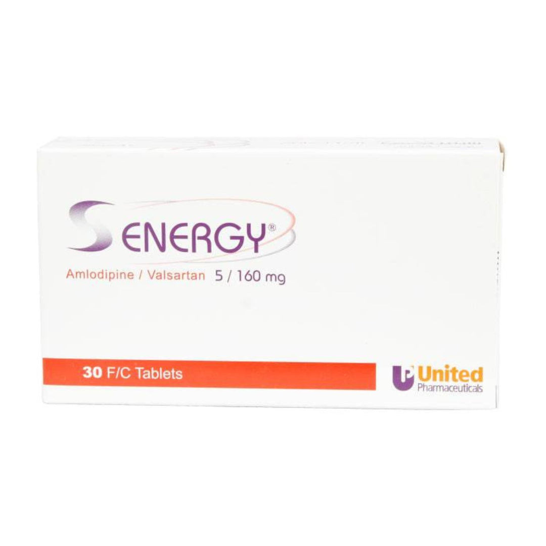 Senergy 5/160 mg Film Coated Tab 30 Pieces