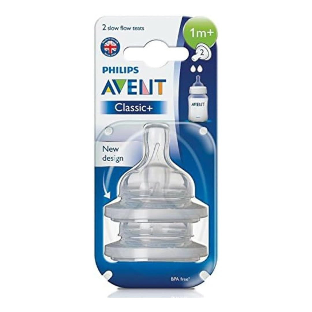 Philips Avent Classic/Classic Plus Teat 2 Hole X2