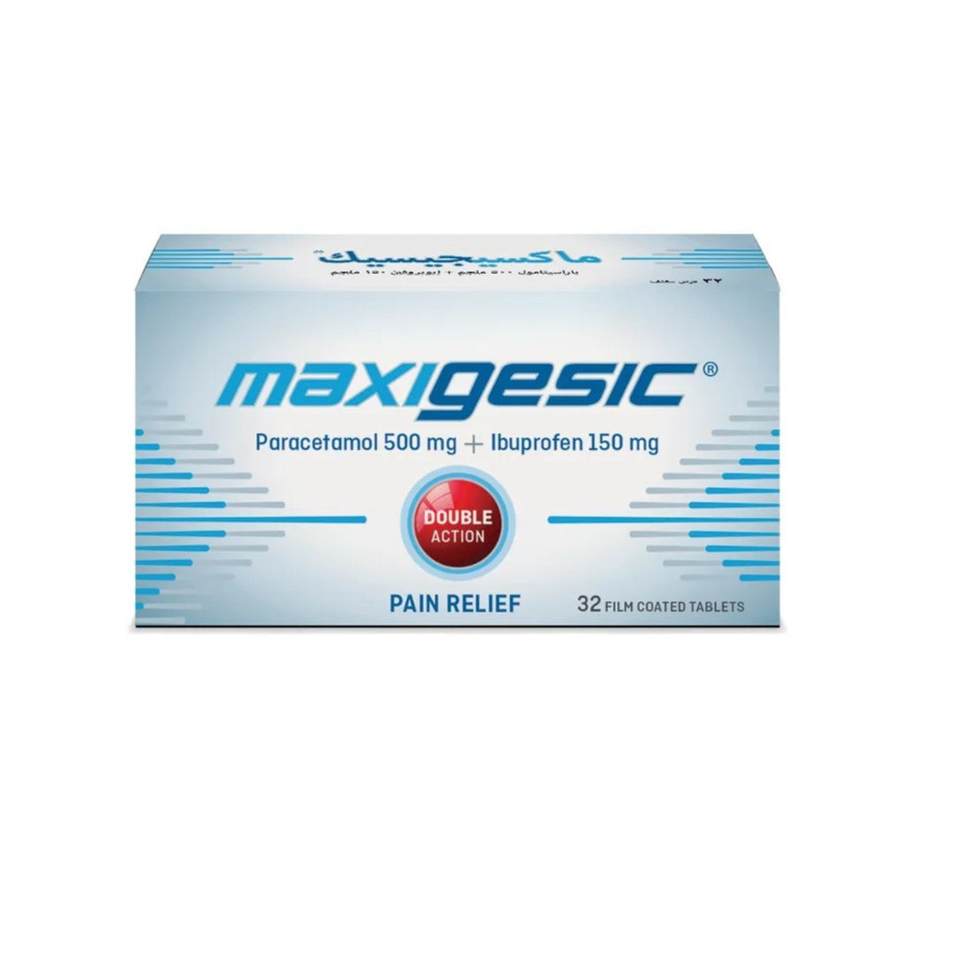 Maxigesic Film-Coated Tablets 32 Pieces
