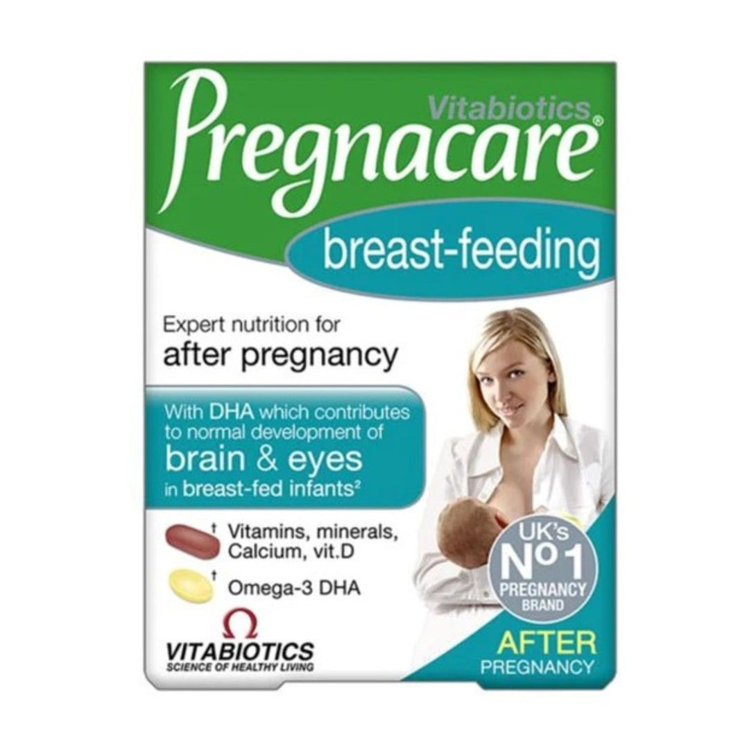 Pregnacare Breastfeeding Tablets And Omega3 Cap 84 Pieces