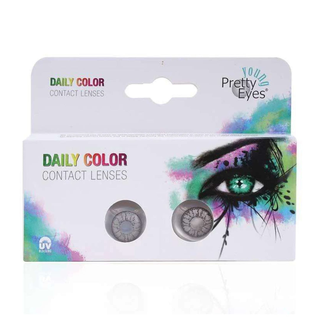 Pretty Eyes Daily Color Lenses '2' Dark Hazel