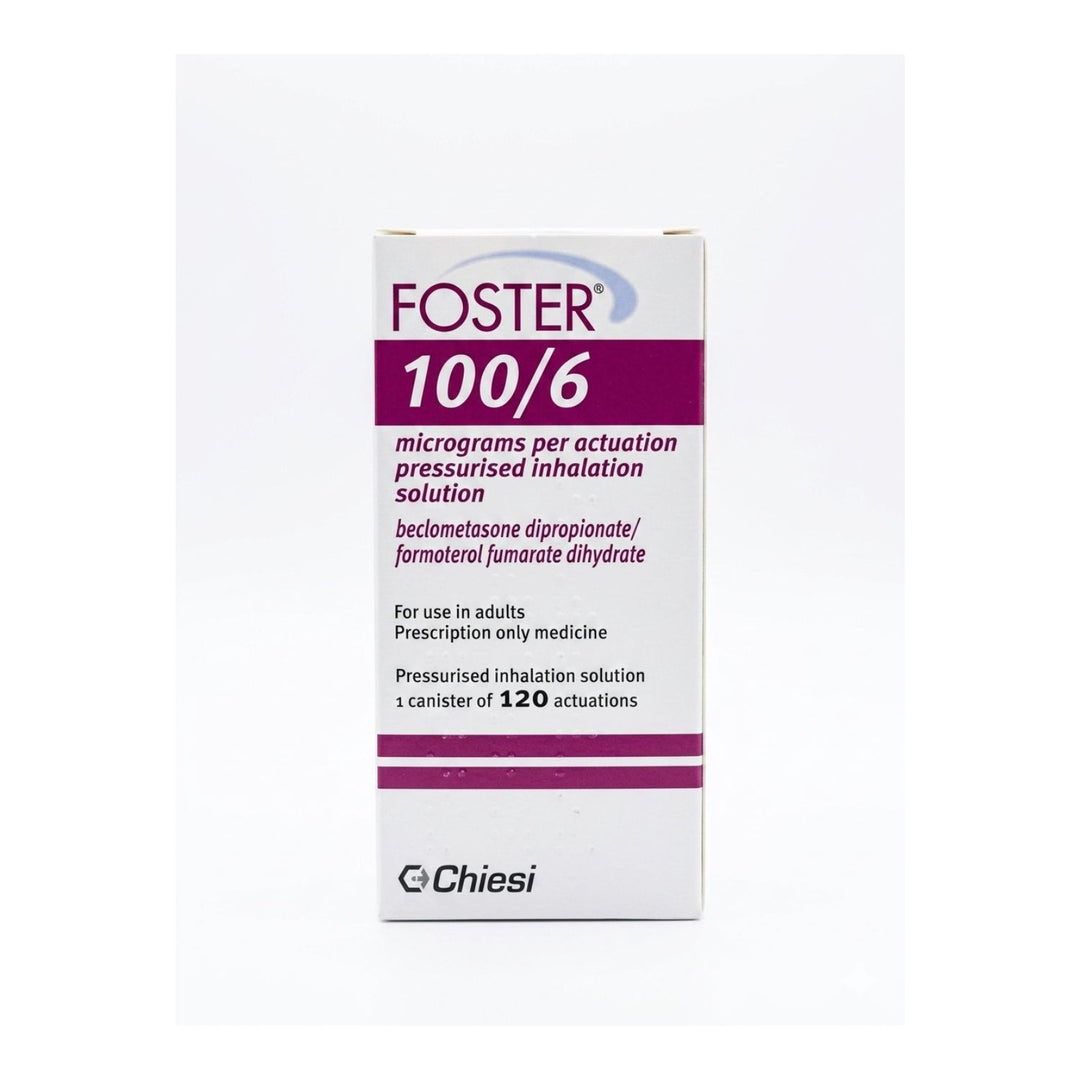 Foster 100/6 Mcg Inhalation Solution 120 Doses