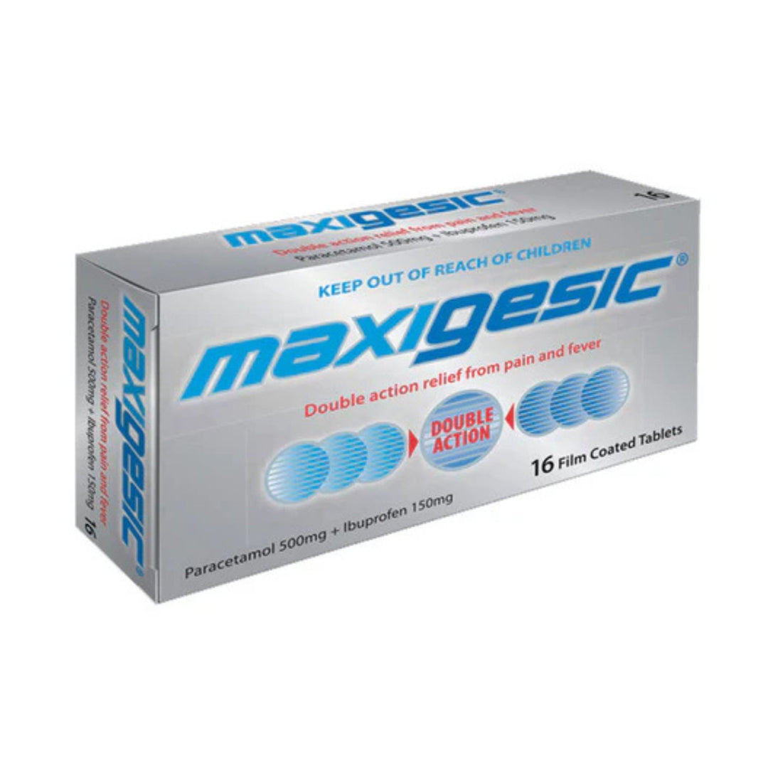 Maxigesic Film-Coated Tablets 16 Pieces