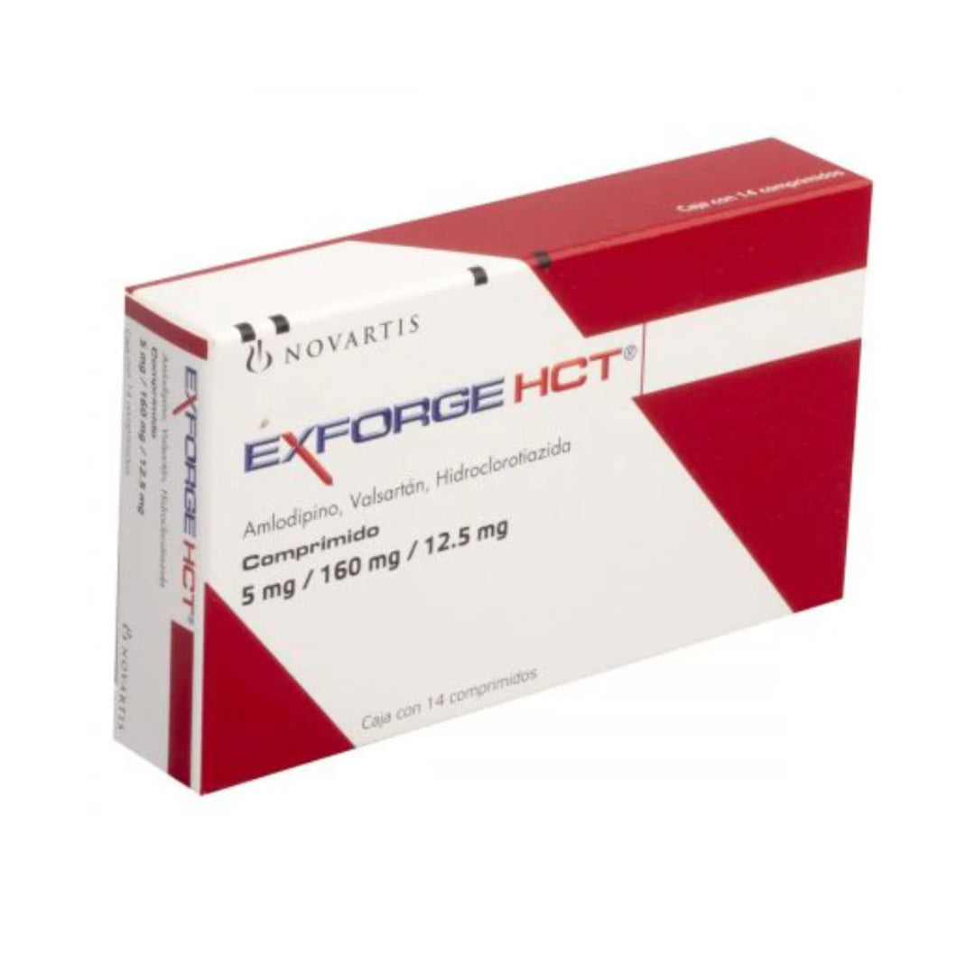 Exforge Hct 5/160/12.5mg Tablet 28 Pieces