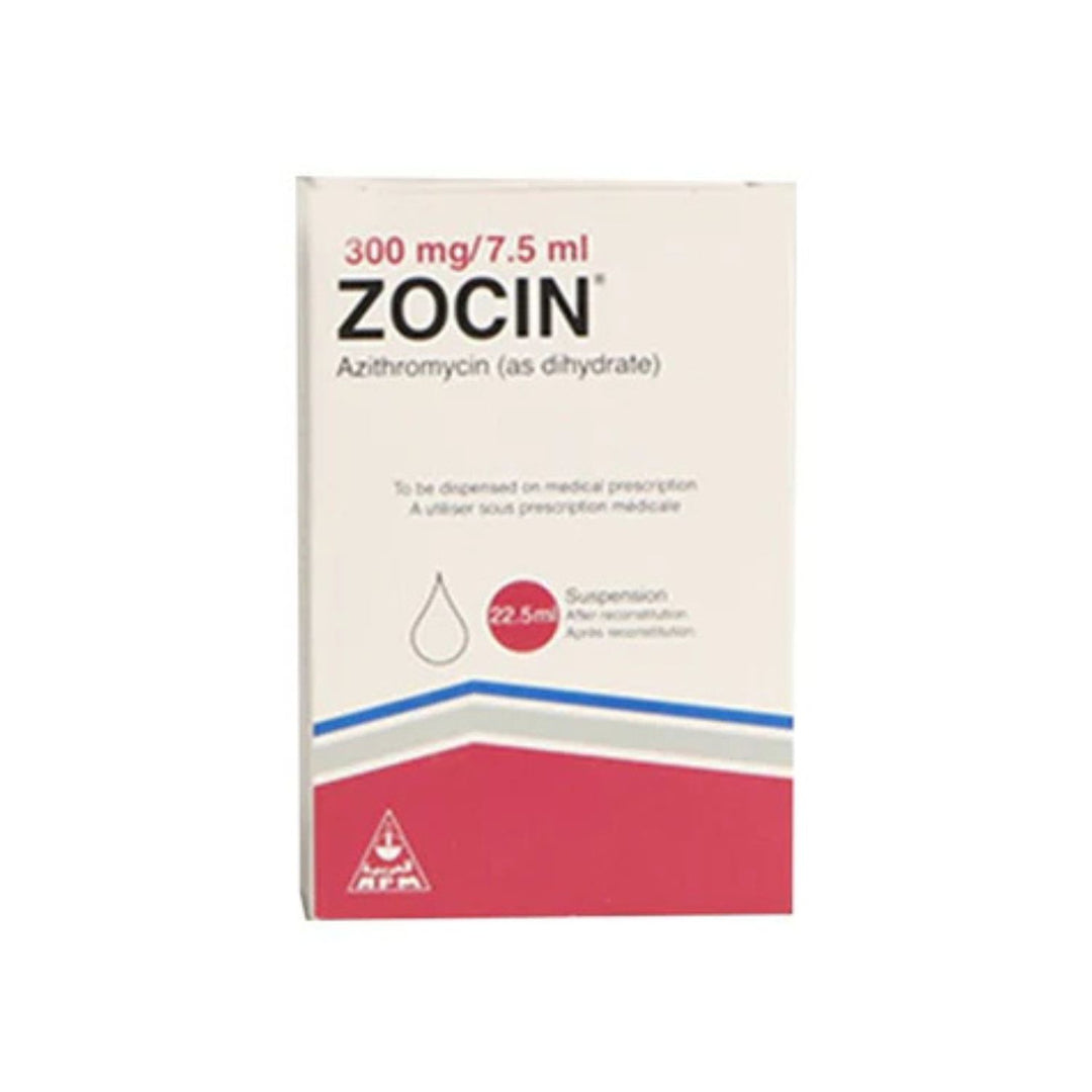 Zocin 300 mg Suspension 22.5ml (Original Prescription Is Mandatory Upon Delivery)