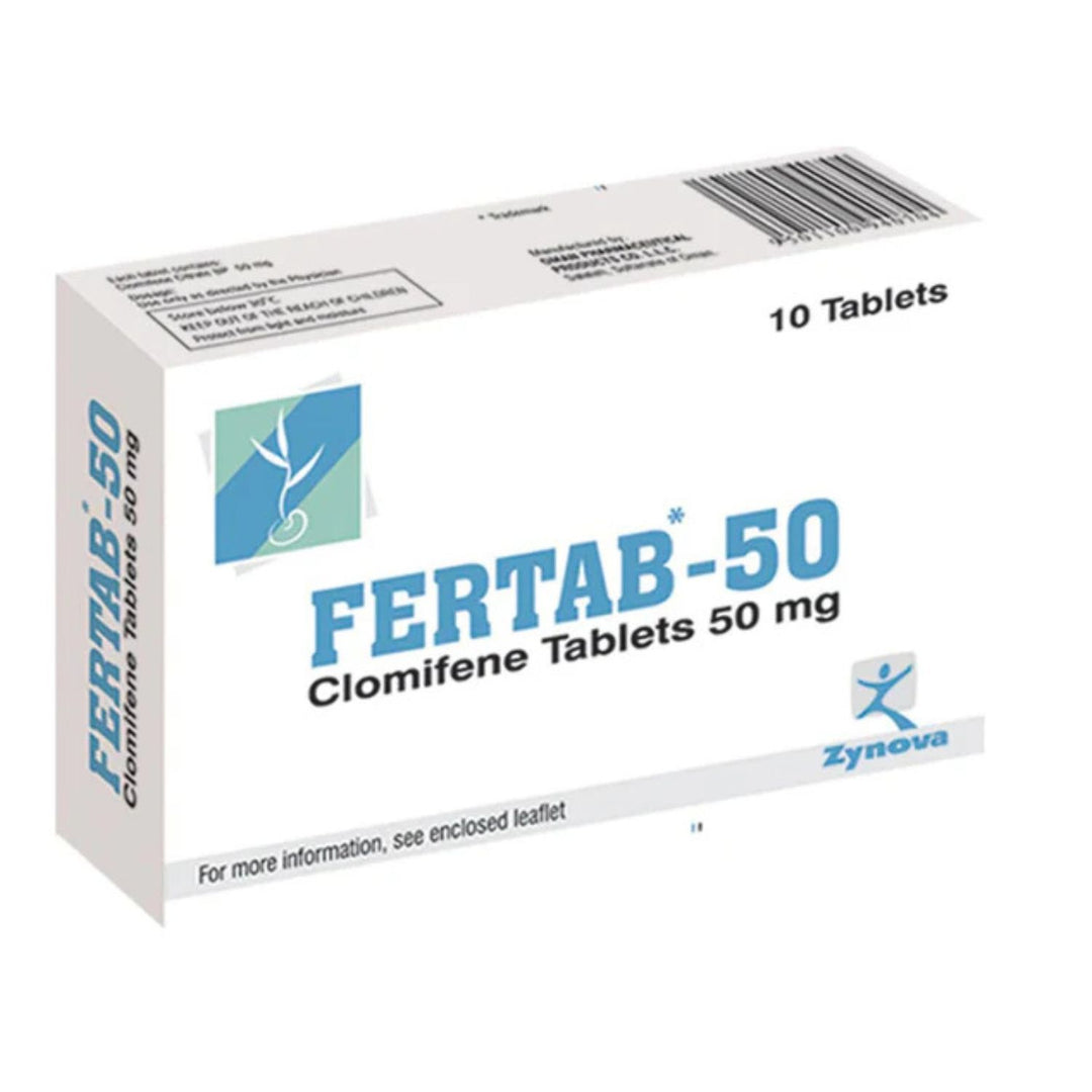 Fertab 50 mg Tablets 10 Pieces