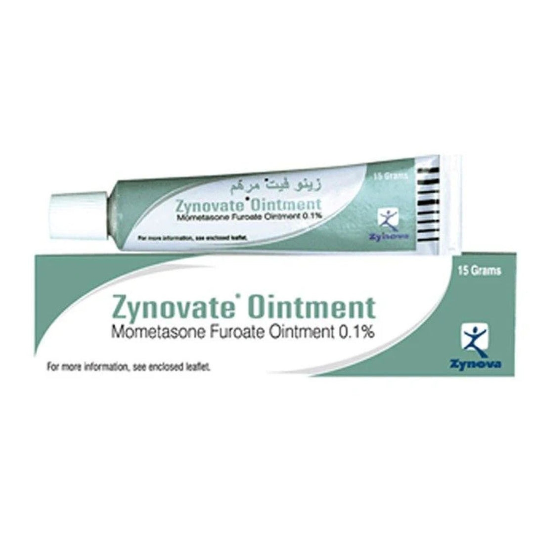 Zynovate Ointment 15 gm(ORIGINAL PRESCRIPTION IS MANDATORY UPON DELIVERY)