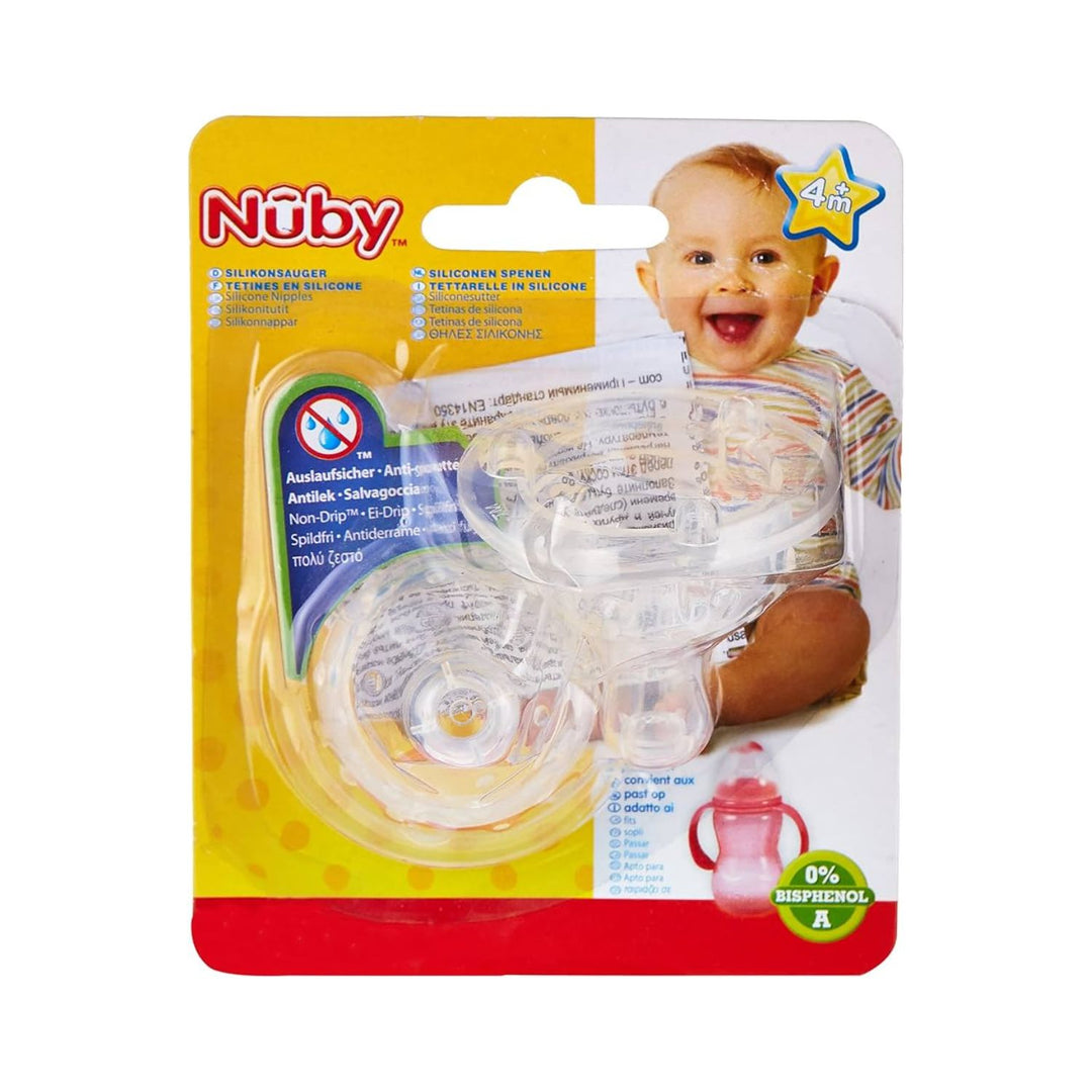 Nuby Wide Neck No-Spill Nuby Nipple 923