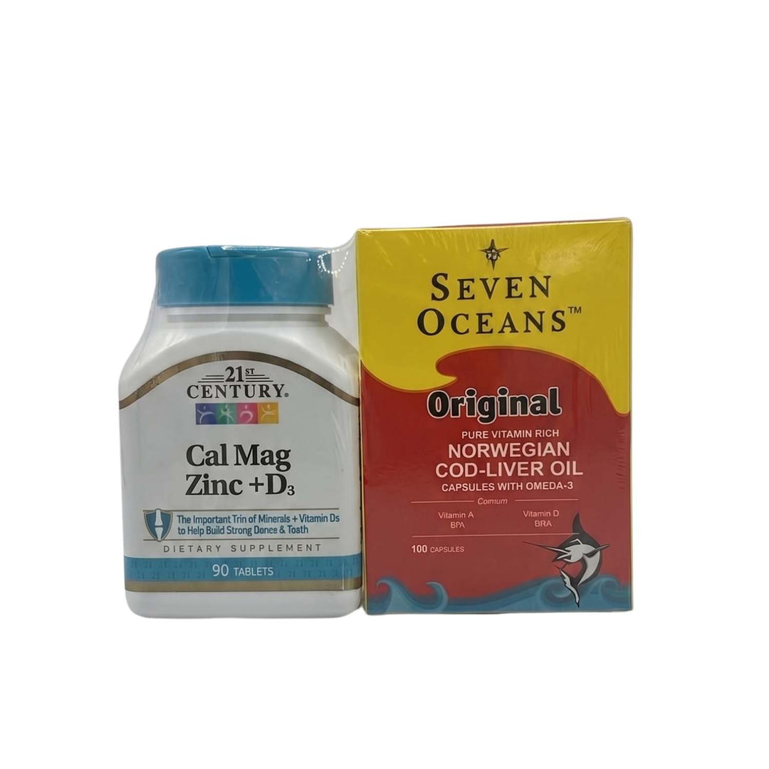 21St Century + Seven Ocean Advanced Bone Muscle Combo  62604 + 62826