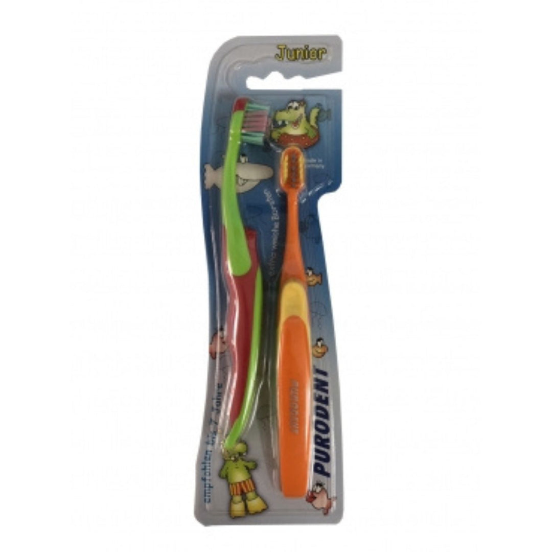 Purodent Junior Tooth Brush (Twin Pack)