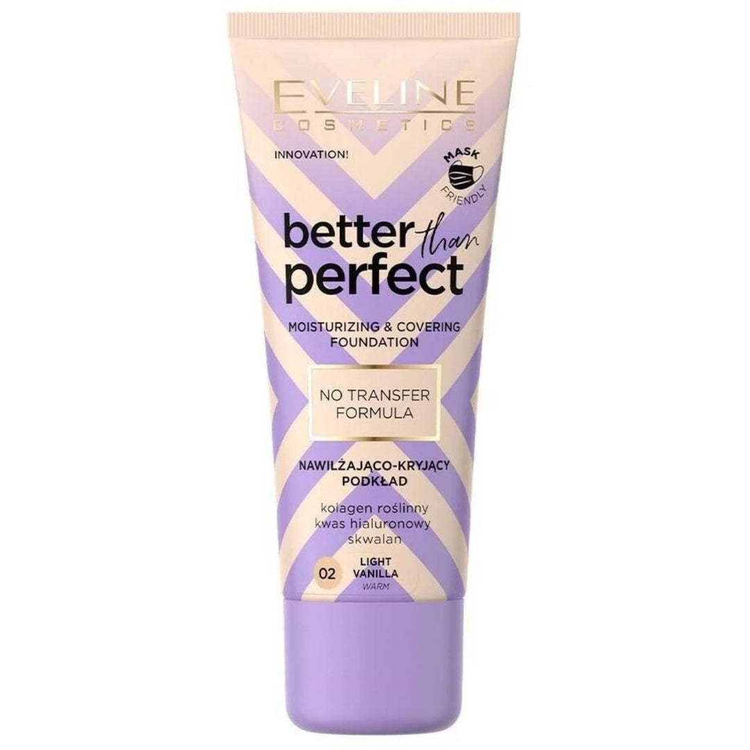 Eveline Better Than Perfect Foundation No 02 Light Vanilla 30 ml
