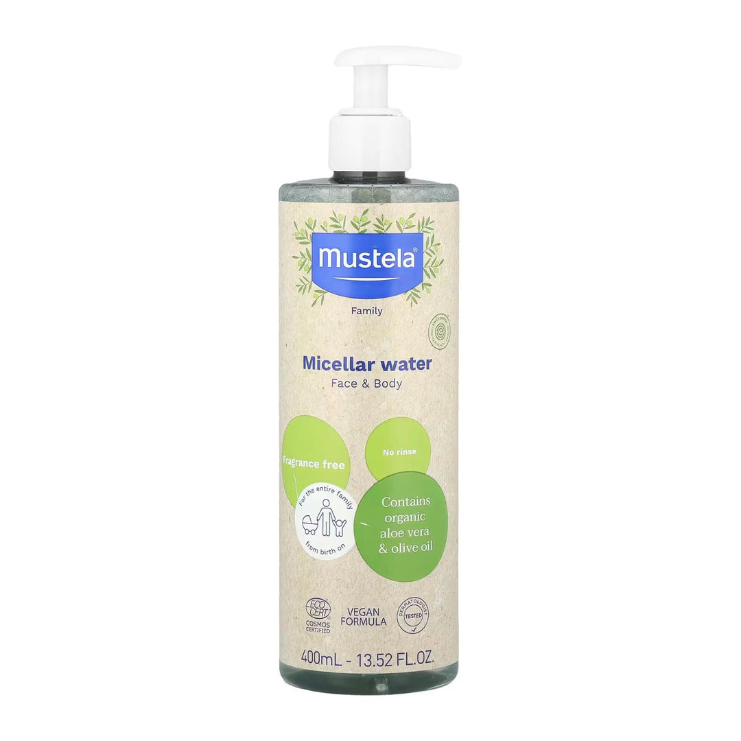 Mustela Micellar Water Face and Body 400ml