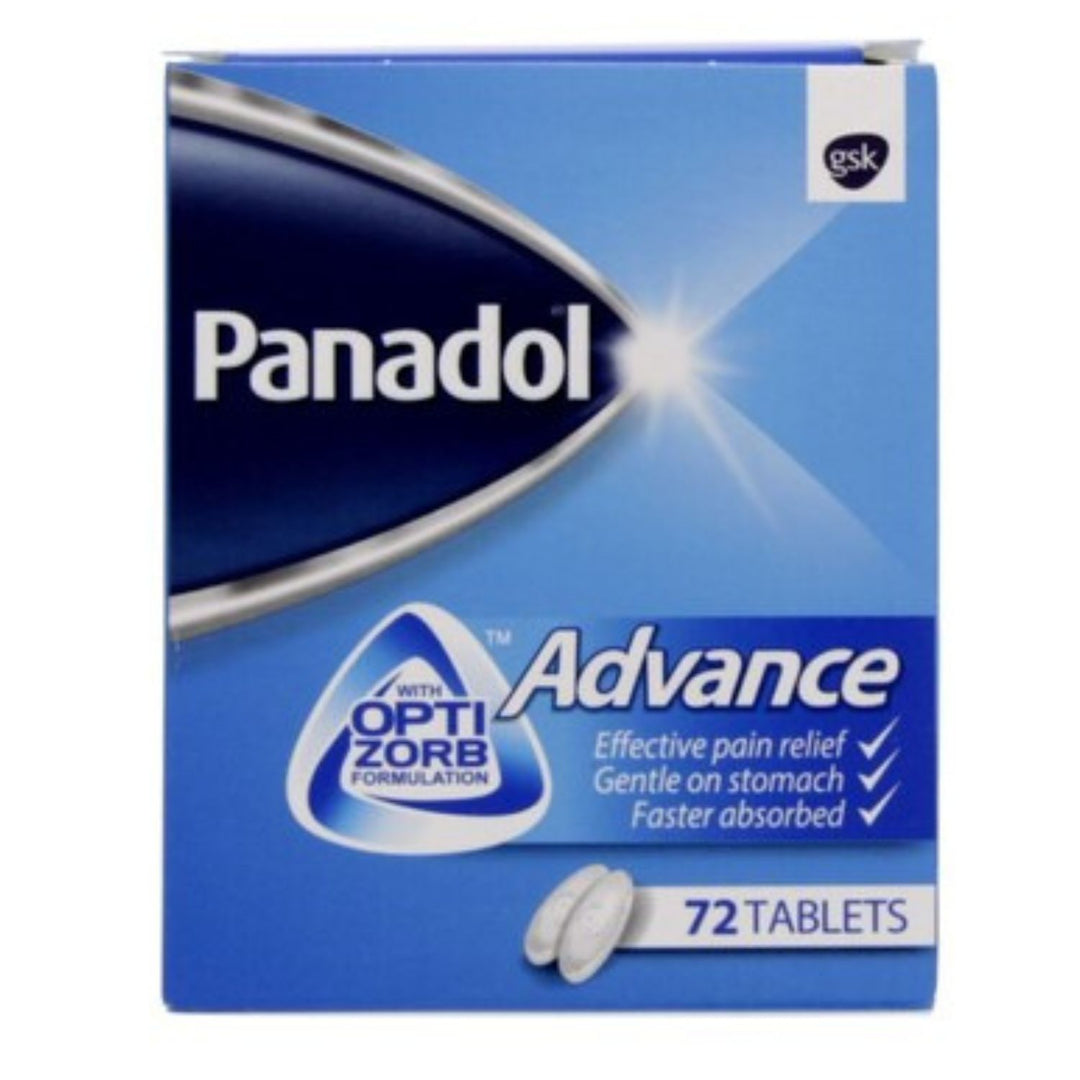 Panadol Advance Optizorb Tablets 72 Pieces