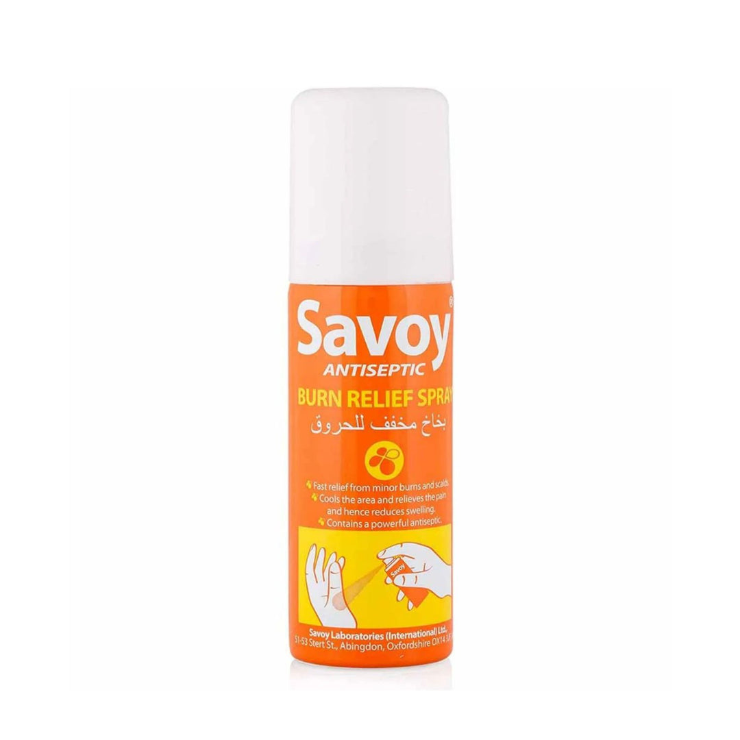 Savoy Antiseptic Burn Relief Spray 50ml [72]
