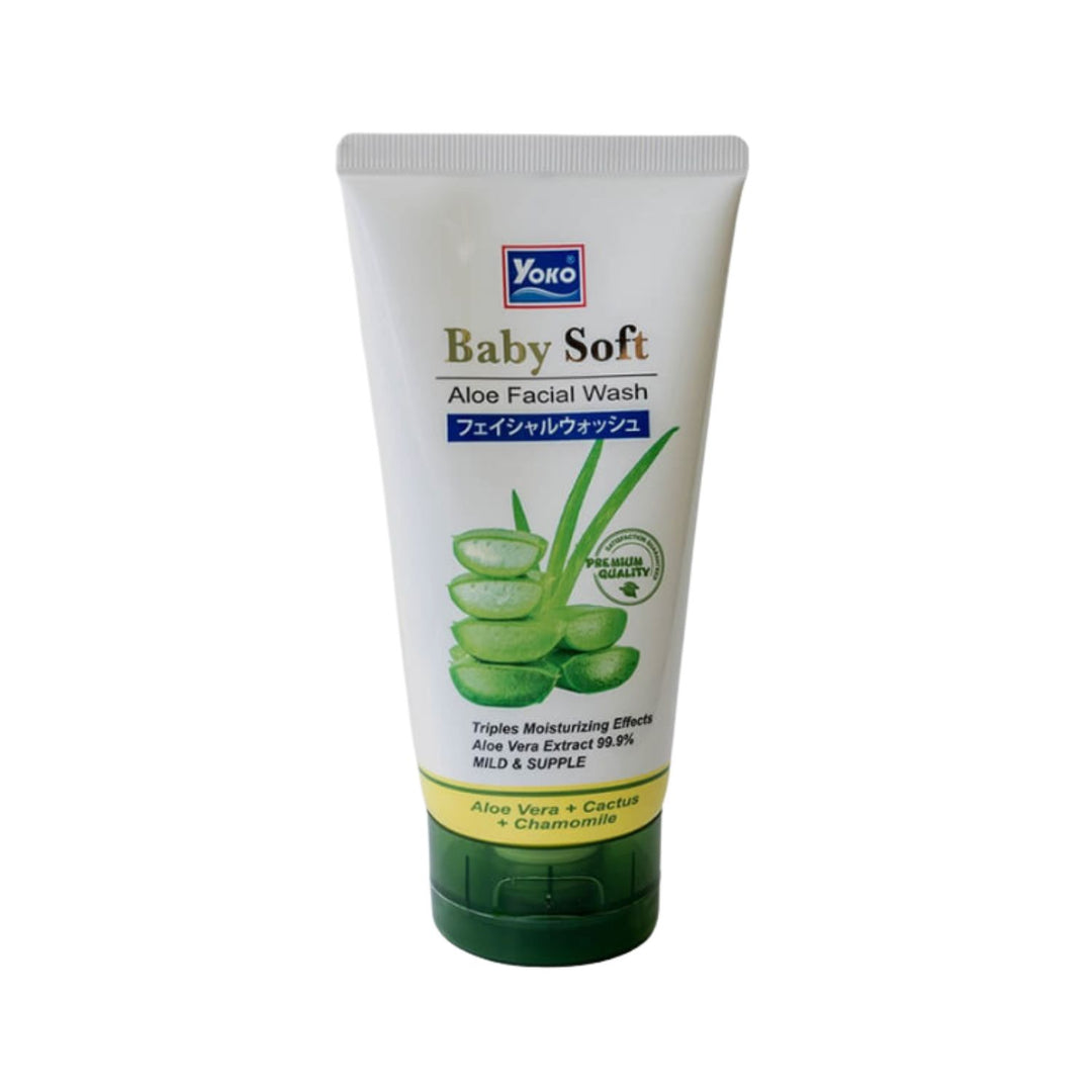 Yoko Baby Soft Aloe Vera Facial Wash 150ml Y628