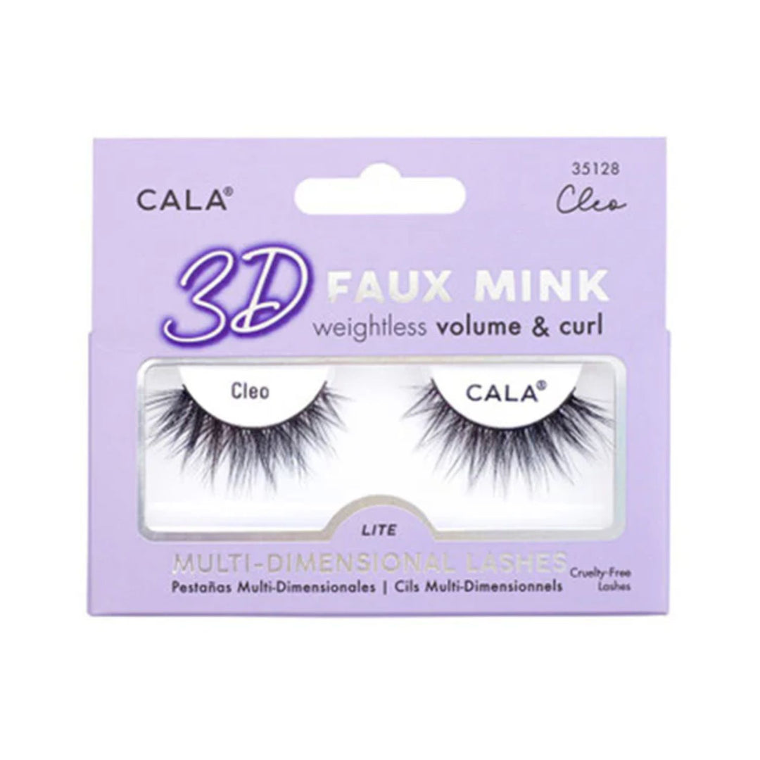 Cala 3D Faux Mink Lashes Cleo