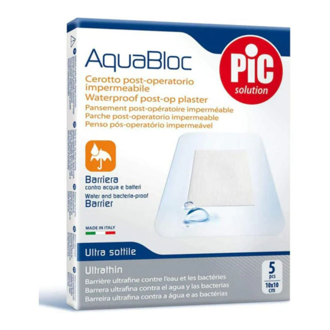 Pic Aquabloc Water Proof Plaster 10 x 10 cm 5 Pieces