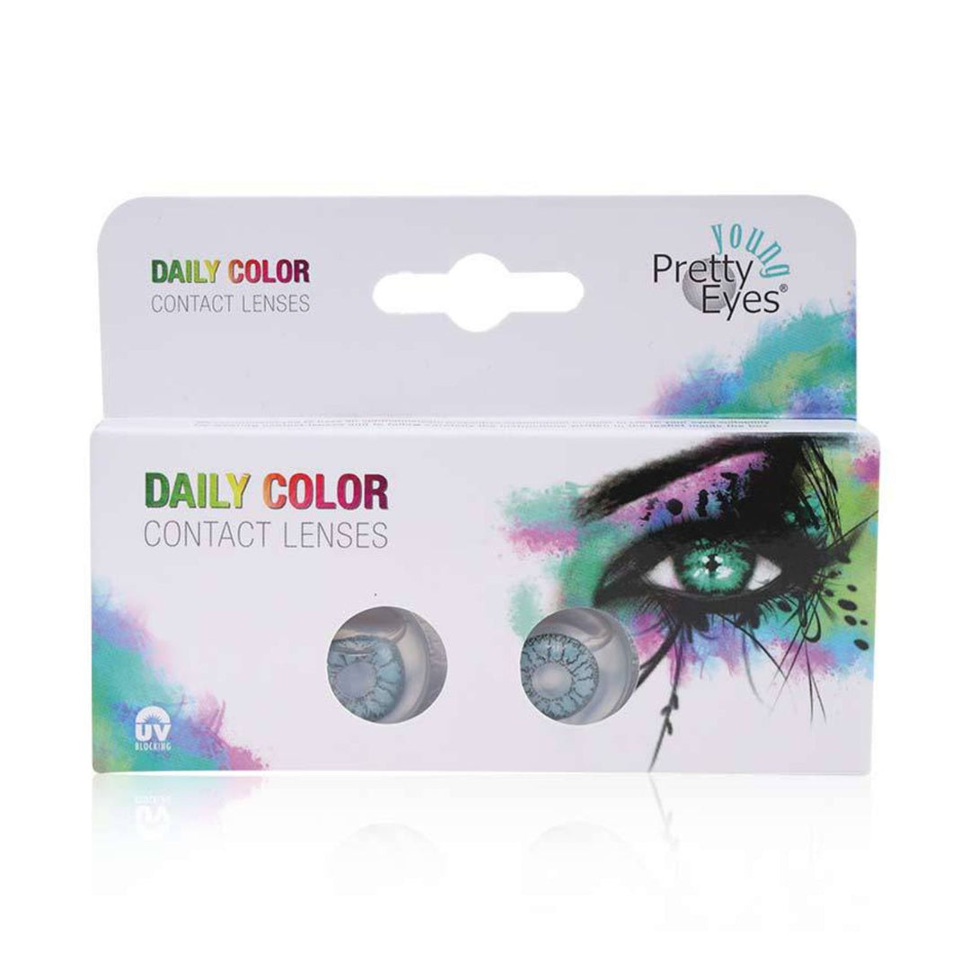 Pretty Eyes Daily Color Lenses '2' Blue