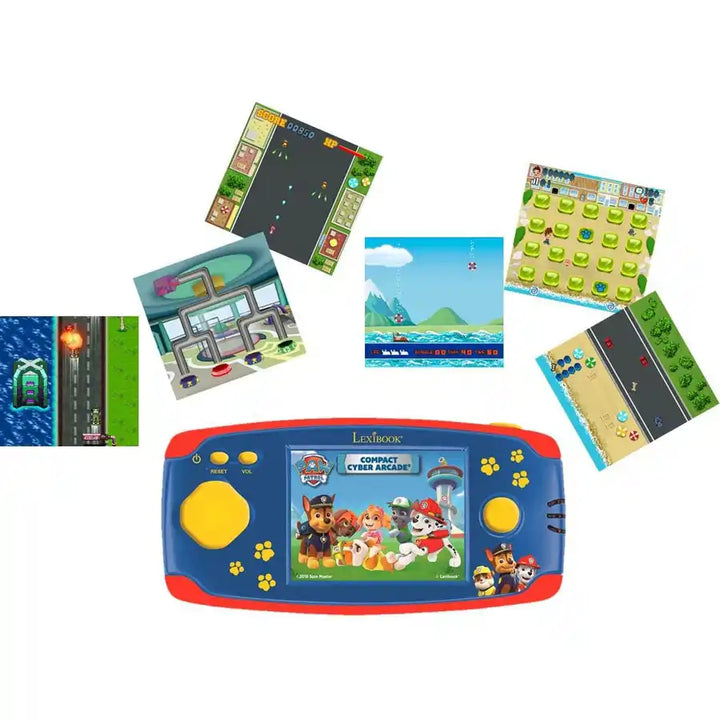 Lexibook - Paw Patrol Handheld Console Compact Cyber Arcade 2.5 Inch 150 Games
