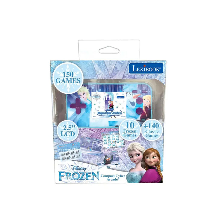 Lexibook - Frozen Handheld Console Compact Cyber Arcade 2.5 Inch 150 Games