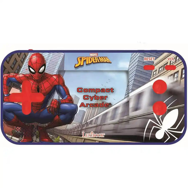 Lexibook - Spiderman Handheld Console Compact Cyber Arcade 2.5 Inch 150 Games