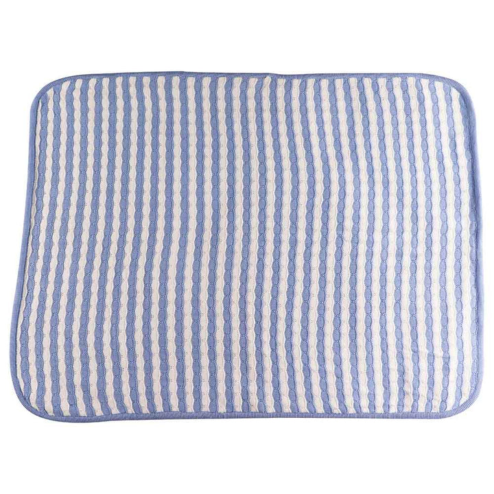 Moon Cushy - 100% Cotton Knitted Furs Baby Blanket 76x102cm - (Blue)